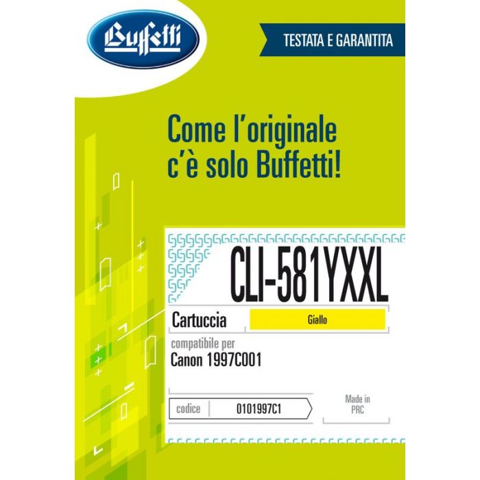 COMP CANON CLI-581Y XXL GIALLO COMP 1997C001 - 830