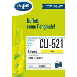 COMP CANON CLI-521 GIALLO COMP 2936B001 - 535