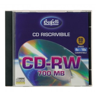 CD-RW JC BUFFETTI 700MB 4X-10X